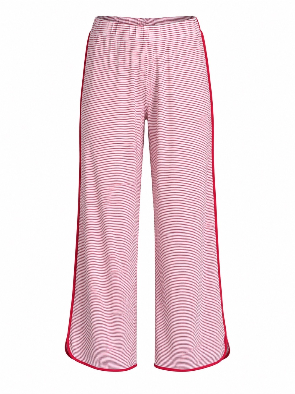 LAKE Pima Cotton Red White Striped Pajama Pants Medium